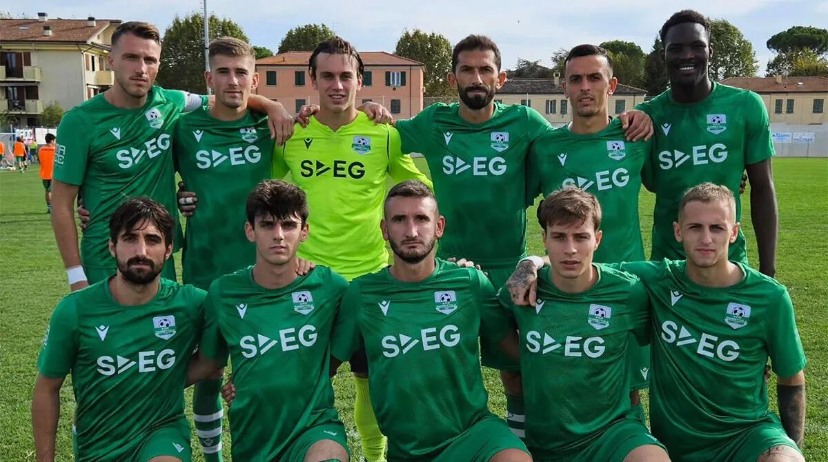 Foto d’archivio della prima squadra del Gambettola